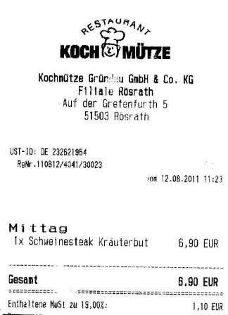 lwis Hffner Kochmtze Restaurant